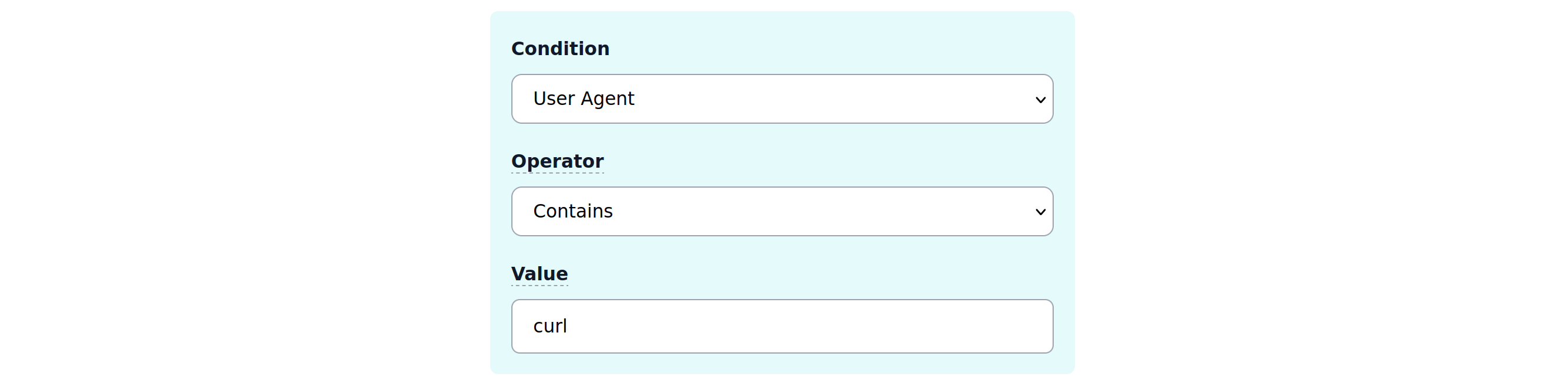 Difficulty rules User Agent